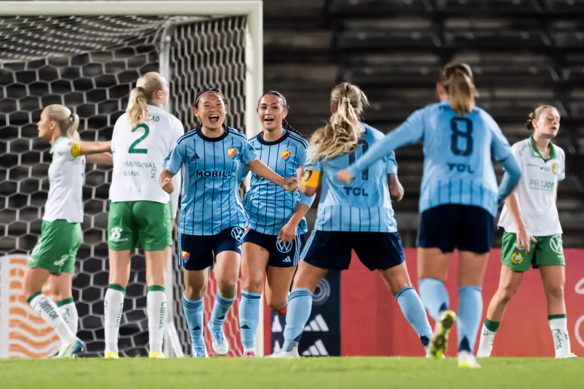 Stockholm is blue! Djurgarden beat Hammarby in city derby for the first time since 2021