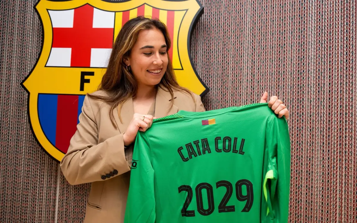 Cata Coll is staying with Culers!