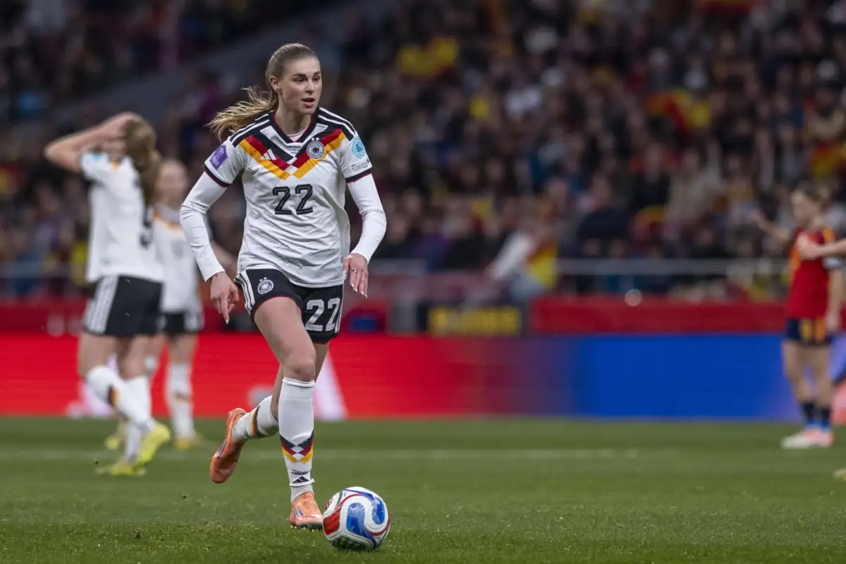 Jule Brand's magnificent goal helped Germany to their first win at the Euro. Poland was able to resist for a long time