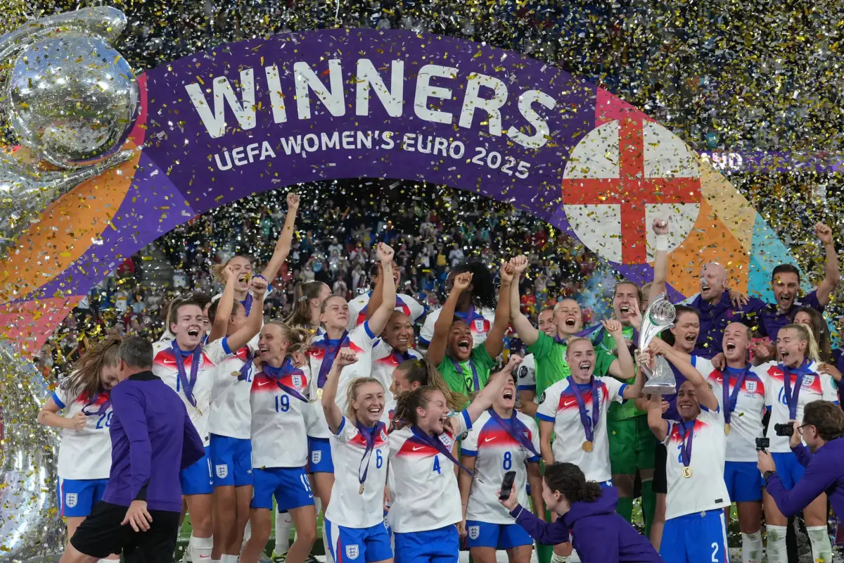 It's coming home again! The Lionesses are European champions