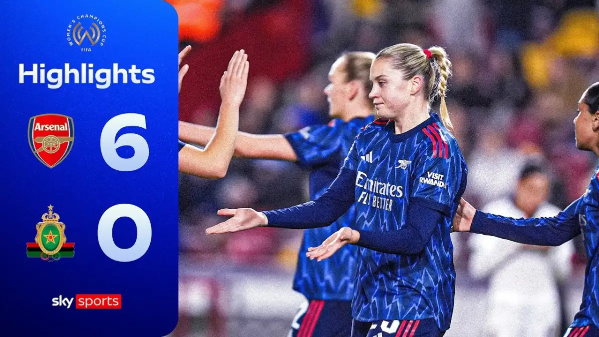 It's Alessia Two-so! Arsenal secured place in the final with six goal avalanche