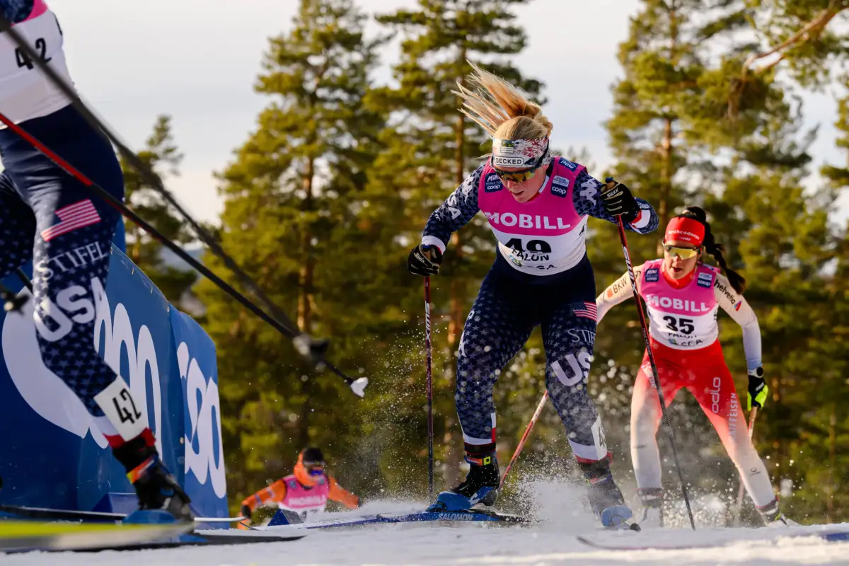 Choose between football and skiing? Sammy Smith can do both
