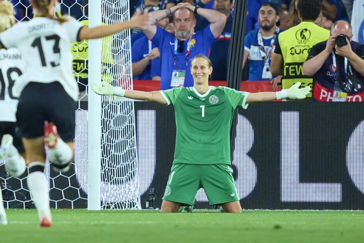 Her Hardest Saves Came Off the Pitch: The Story of Ann-Katrin Berger