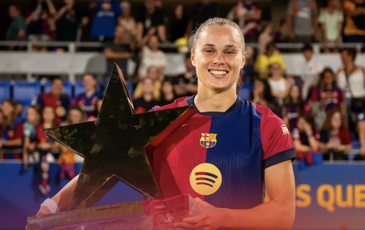 Ewa Pajor, Estrella player of Joan Gamper Trophy 2023