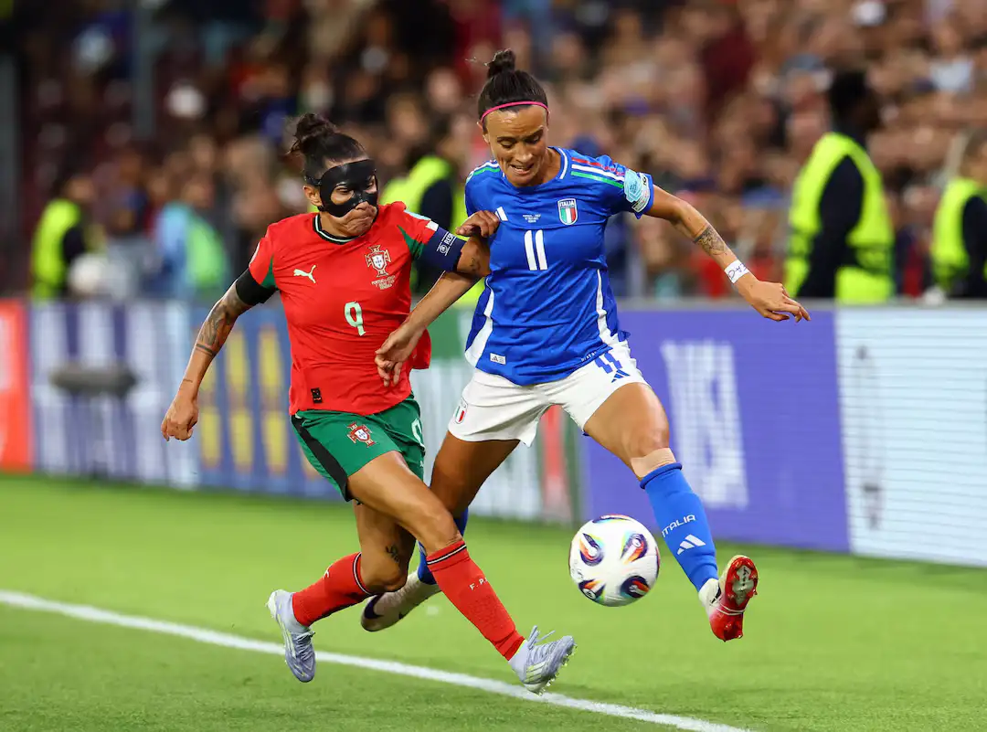 What a match! Portugal and Italy fought to a 1-1 draw.