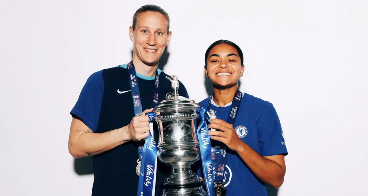 Berger on her fiancé Jess Carter: She’s shown the world what she can do