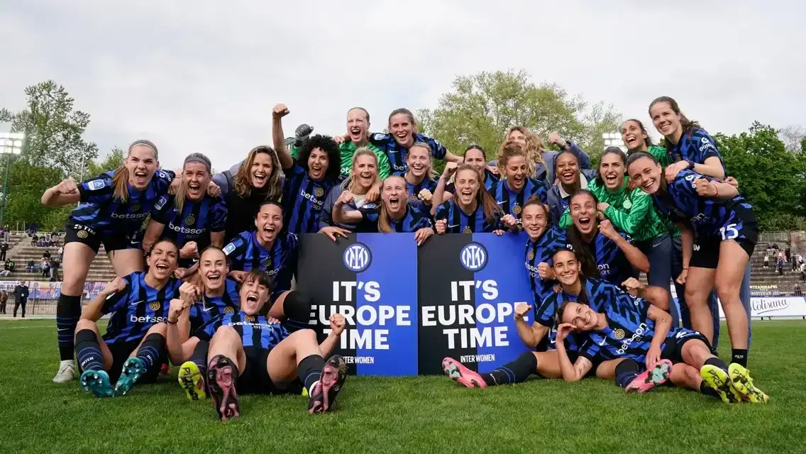 Inter Milan made history with qualified for the Champions League for the first time