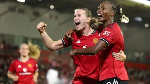 Manchester United will play in the Champions League for the first time