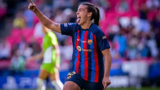 Big loss for Barcelona. Patri Guijarro is injured