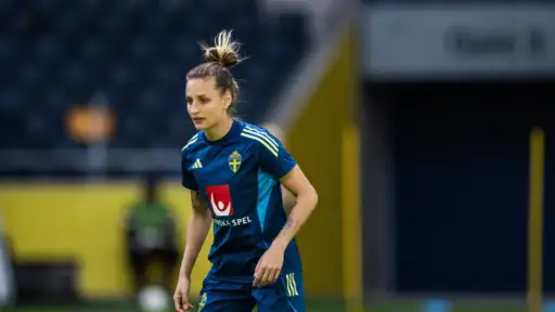 Nathalie Björn is Sweden's best footballer for the first time