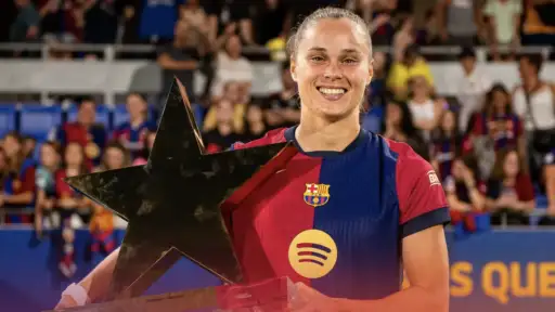 Ewa Pajor, Estrella player of Joan Gamper Trophy 2023