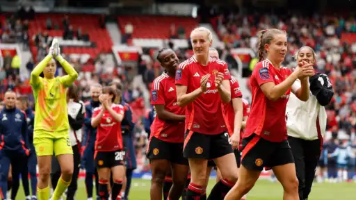 Manchester United secure Women's Champions League spot after comeback in derby