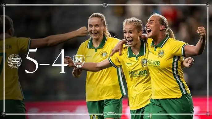 Last minute thriller sends Hammarby to Champions League playoff with Man United