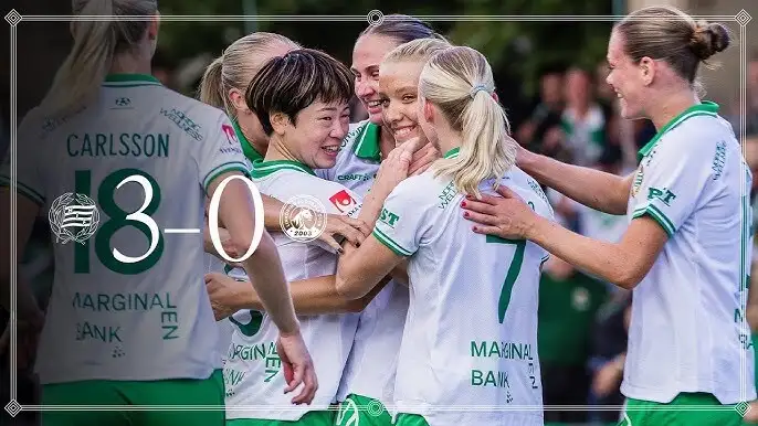 Heja Smilla! Swedish talent scored two goals for Hammarby