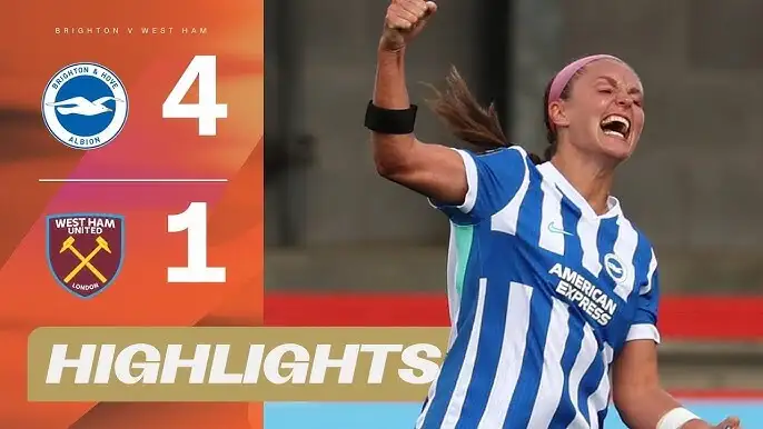 What a banger from Rosa Kafaji! Watch Brignton's amazing play against Hammers