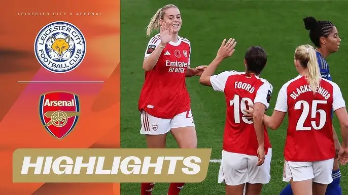 Two goals from Blackstenius lifted Arsenal’s confidence ahead of the London derby