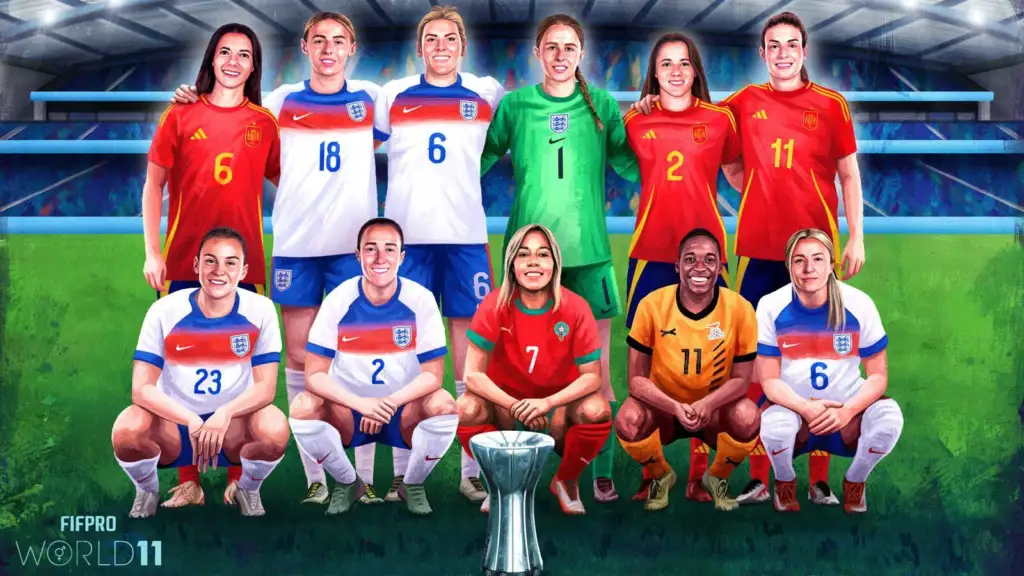 Who made it into 2025 FIFPRO Women’s World 11?