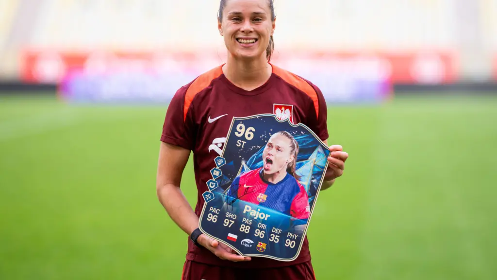 Not the next Lewandowski. But the first Ewa Pajor