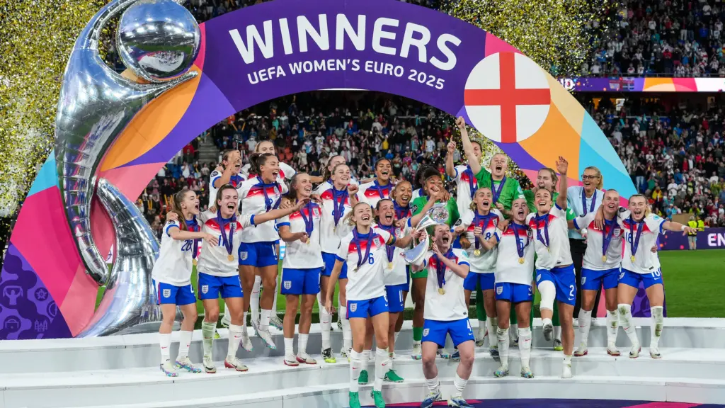Home again! The Lionesses became back to back European champions one year ago