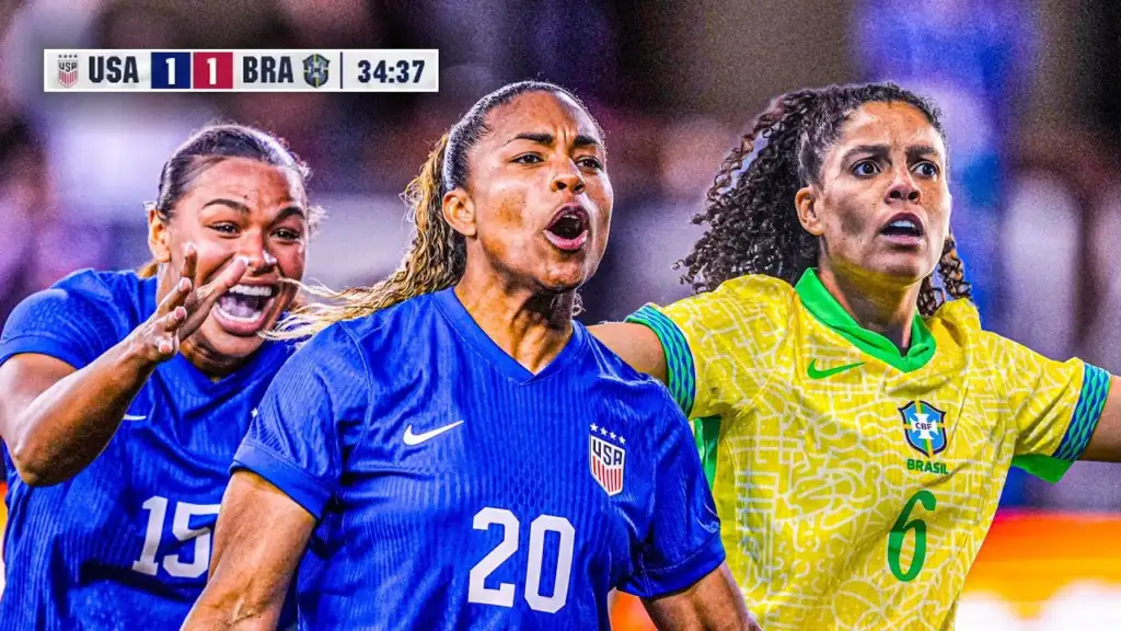 USA vs Brazil - ALL Goals & Highlights