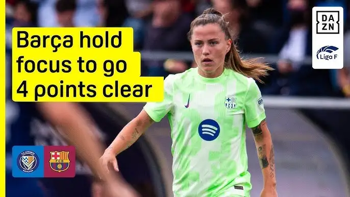 Barcelona still on the top. Alexia and Marta scored against Levante Badalona