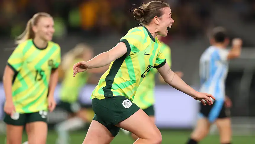 Great debut for Kahli Johnson. Matildas won over Argentina 2:0