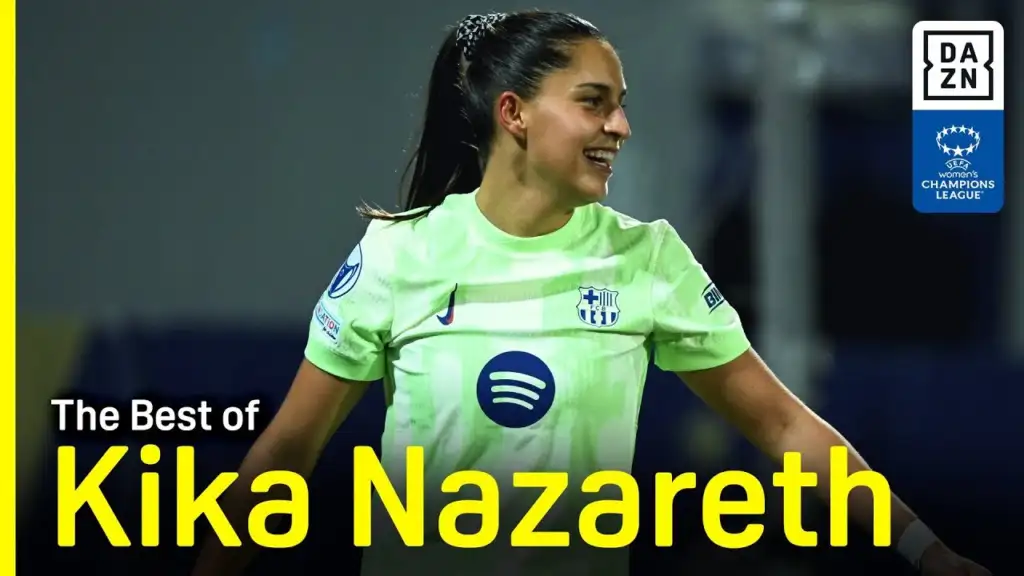 Unfortunately, Kika Nazareth will not be playing today, but let's take a look back at her best moments in the UWCL