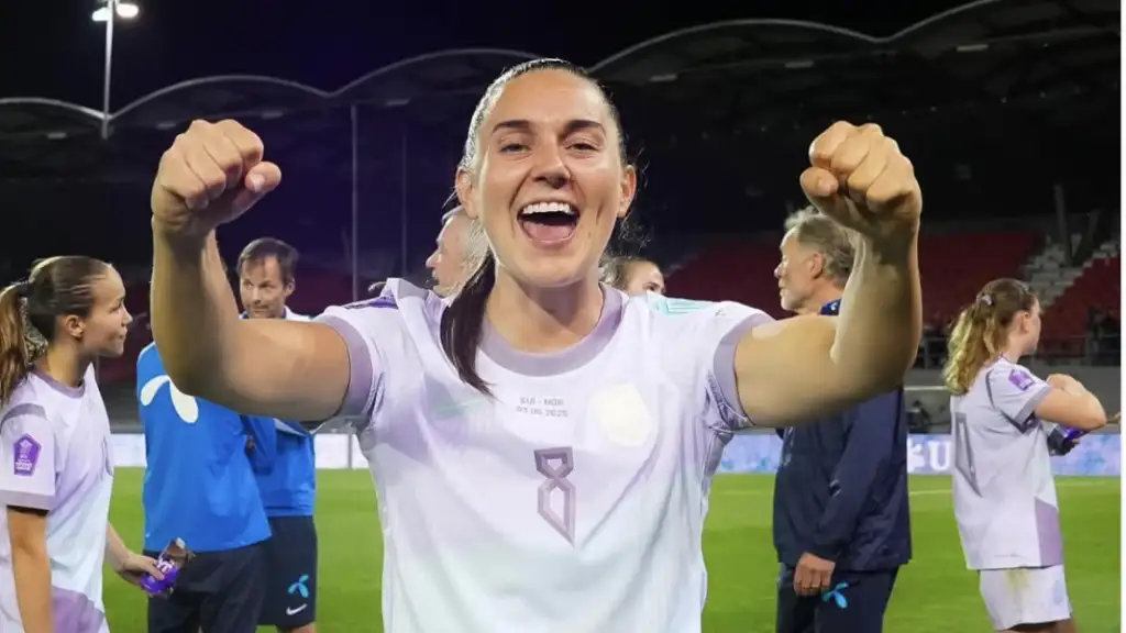 Find out more about Vilde Bøe Risa, who recorded two assists against Iceland