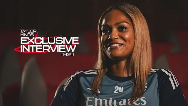 Check Taylor Hinds' first interview for Arsenal
