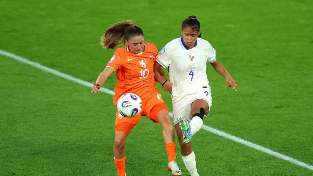 Three goals in six minutes. France remains unbeaten, the tournament is over for the Netherlands