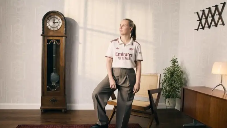 A tribute to elegance. Check Arsenal's third kit for 2025/26 season