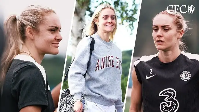 Ellie Carpenter is blue! How was her first week in Chelsea?