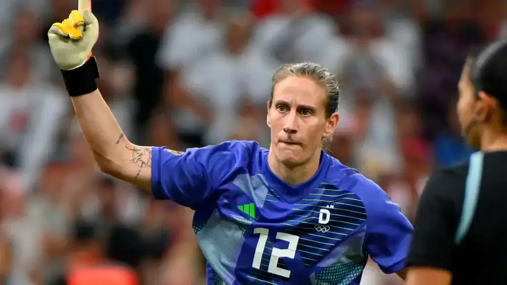 Ann-Katrin Berger is the heroine of the match. Let's recap how she excelled at the Olympics in Paris