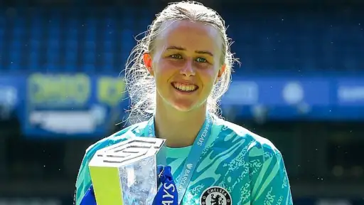 Hannah Hampton is BBC Footballer of the year!